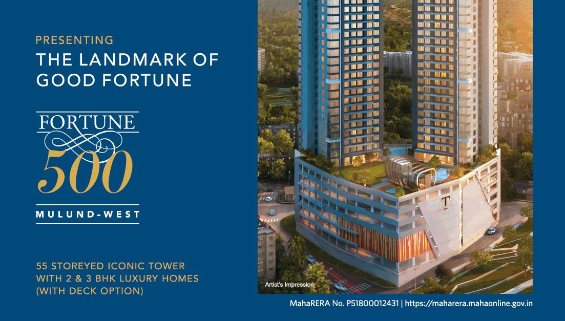 Transcon Fortune 500 - The landmark of good fortune in Mumbai Update